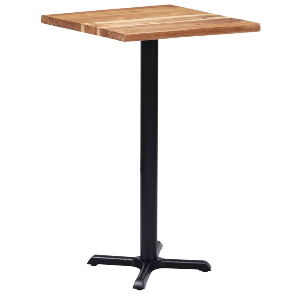 Produktbild för Bordsben för cafébord 56x56x107 cm gjutjärn