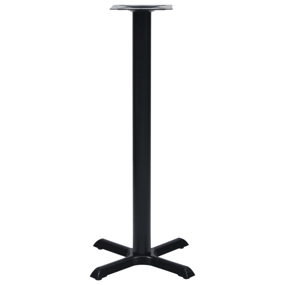 Produktbild för Bordsben för cafébord 56x56x107 cm gjutjärn