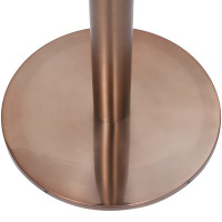 Produktbild för Bordsben för cafébord guld Ø45x107 cm rostfritt stål