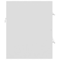 Miniatyr av produktbild för Tvättställsskåp vit 60x38,5x48 cm spånskiva