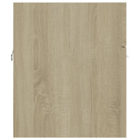 Produktbild för Tvättställsskåp sonoma-ek 41x38,5x46 cm konstruerat trä