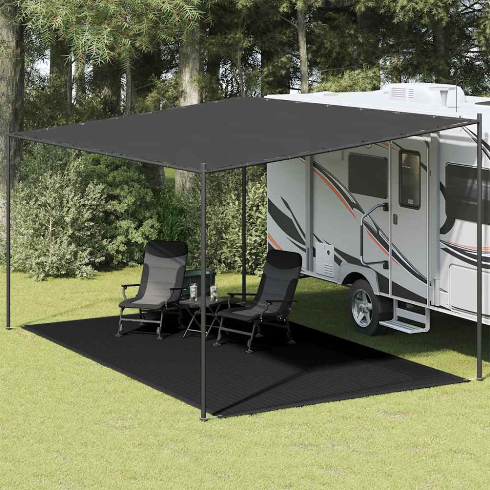 Produktbild för Tältmatta 300x600 cm svart