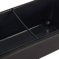 Produktbild för Upphöjd odlingslåda 77x38,7x82 cm PP