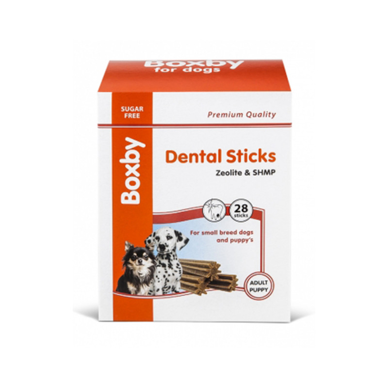 Produktbild för Boxby Dental Sticks Valp/Små hundar 320 g
