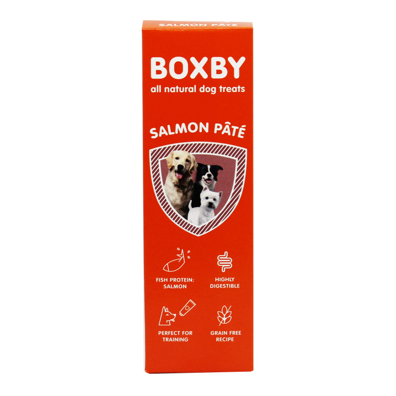 Produktbild för Boxby Training Treat Paté Lax 75 g