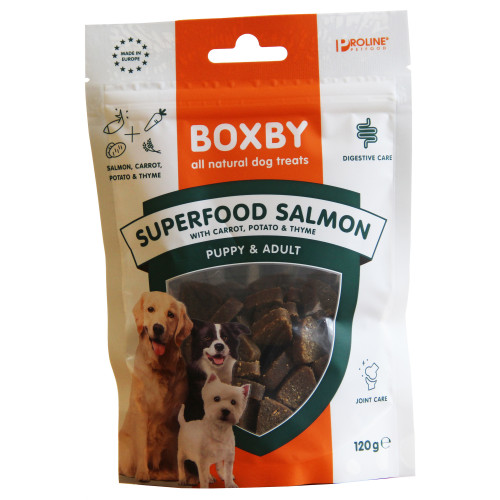 Boxby Boxby Superfood Laxgodis 120 g