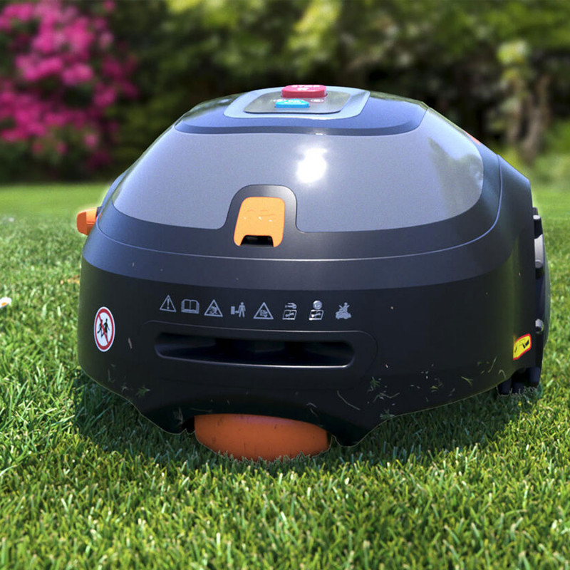 Produktbild för Robotgräsklippare 500kvm  App- styrd Blåtand