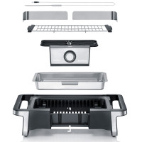 Produktbild för Elgrill m.ben 500°C Senoa digital PG8118