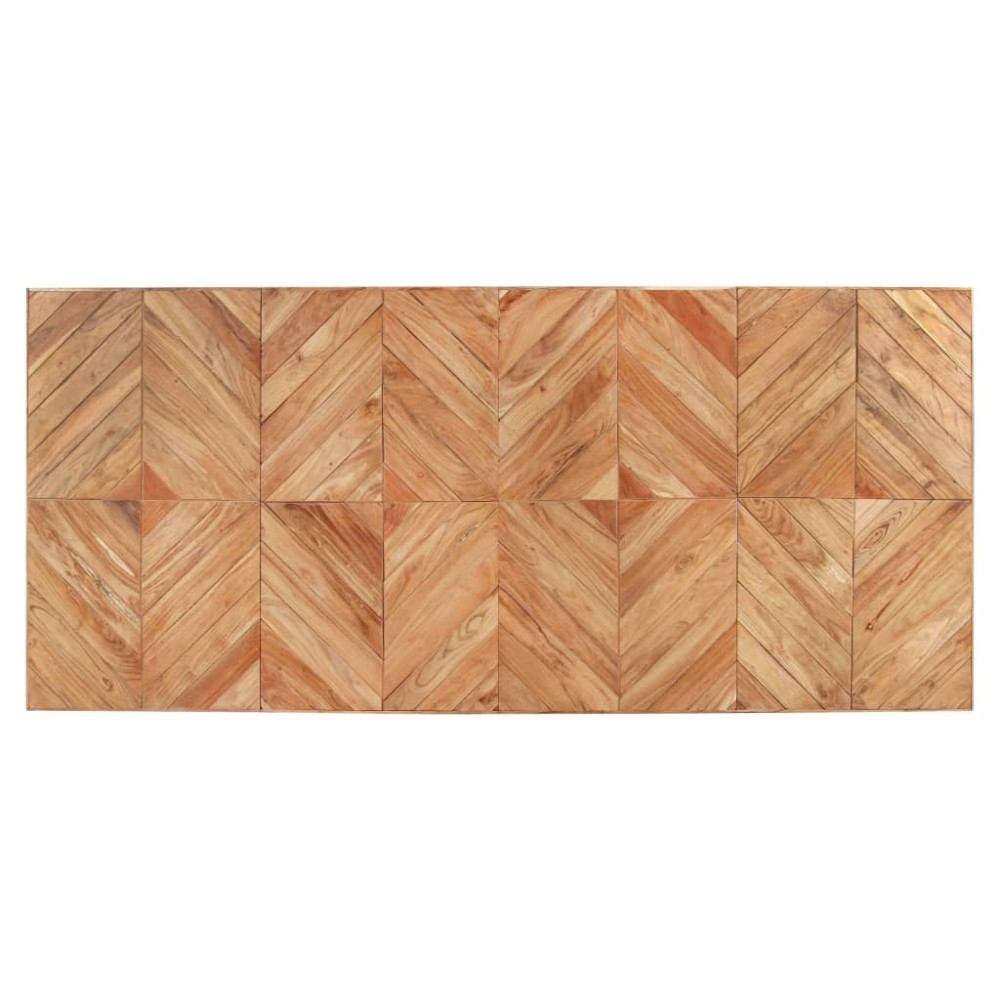 Produktbild för Matbord 200x90x76 cm massivt akaciaträ och mangoträ