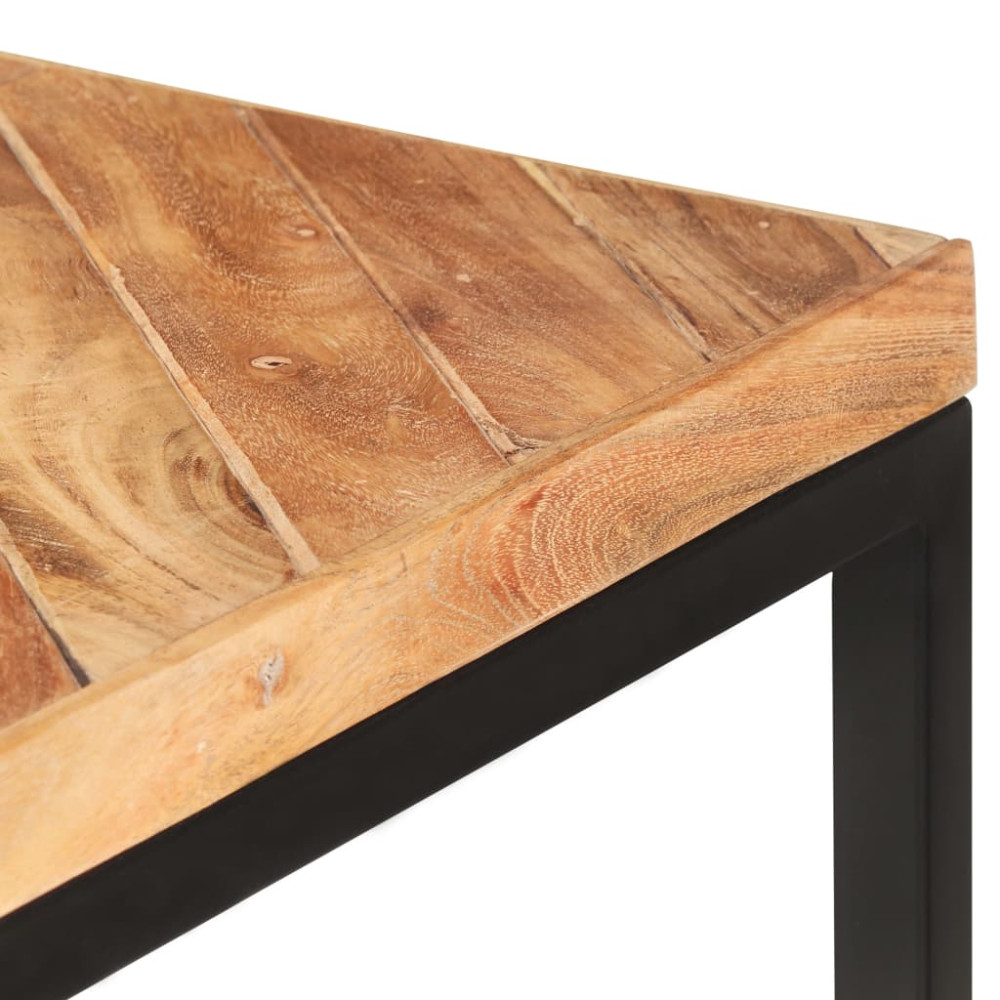 Produktbild för Matbord 200x90x76 cm massivt akaciaträ och mangoträ