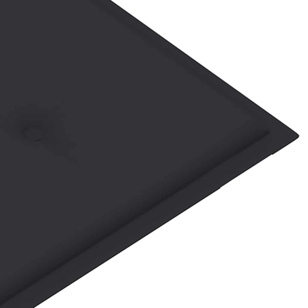 Produktbild för Stapelbar trädgårdsbänk med dyna 128,5 cm massiv teak
