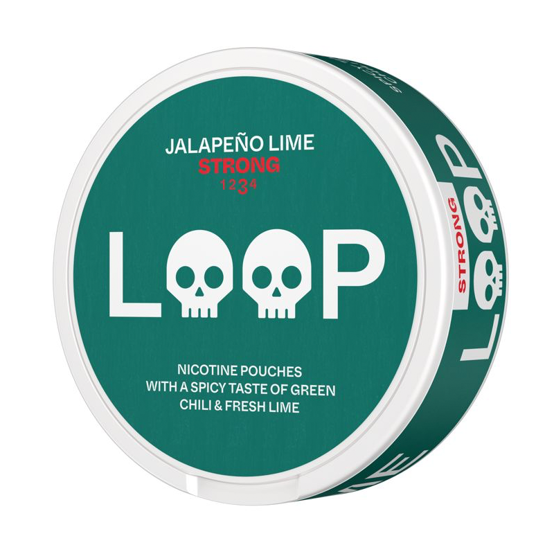 Produktbild för Loop Jalapeno Lime Strong 10-pack