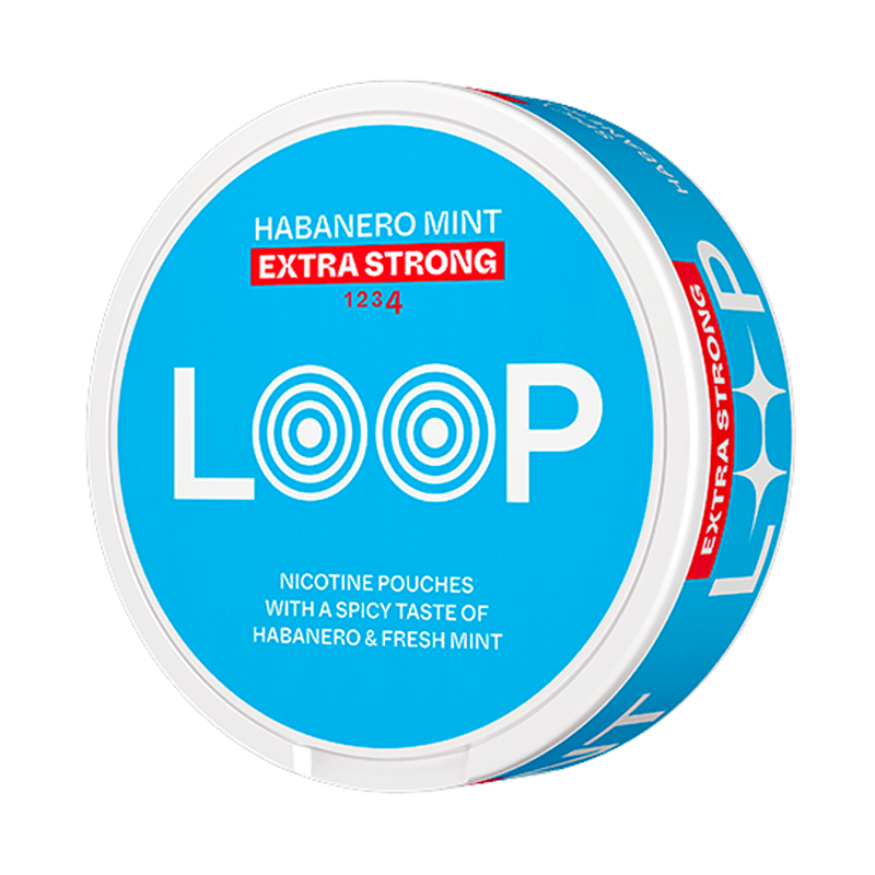 Produktbild för Loop Habanero Mint Extra Strong 10-pack