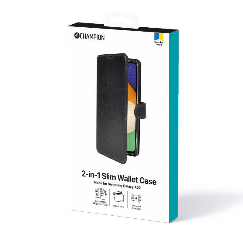 Produktbild för 2-in-1 Slim Wallet Case Galaxy A52