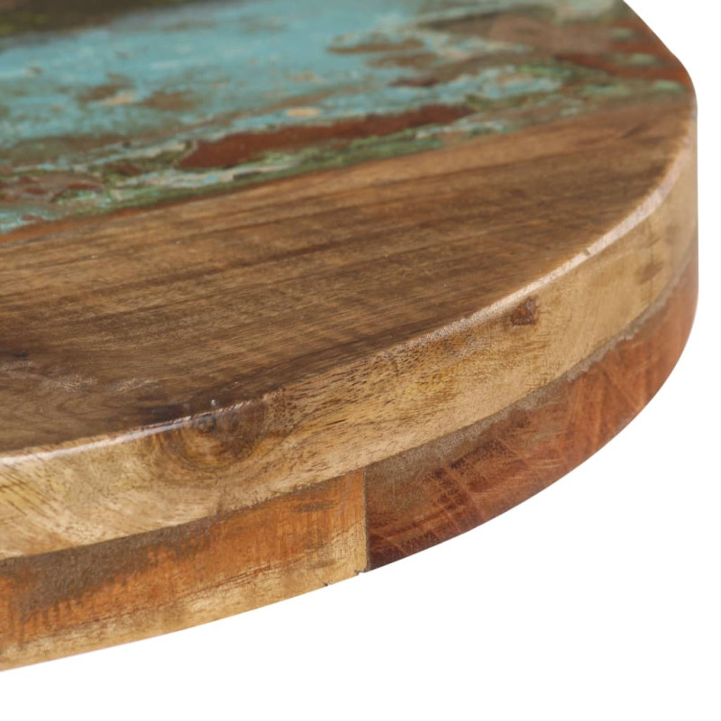 Produktbild för Cafébord runt Ø50x75 cm massivt återvunnet trä