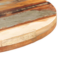 Miniatyr av produktbild för Cafébord runt Ø80x75 cm massivt återvunnet trä