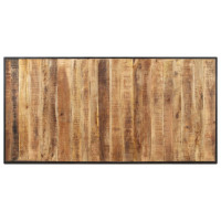 Produktbild för Matbord 160 cm grovt mangoträ
