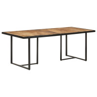 Produktbild för Matbord 200 cm grovt mangoträ