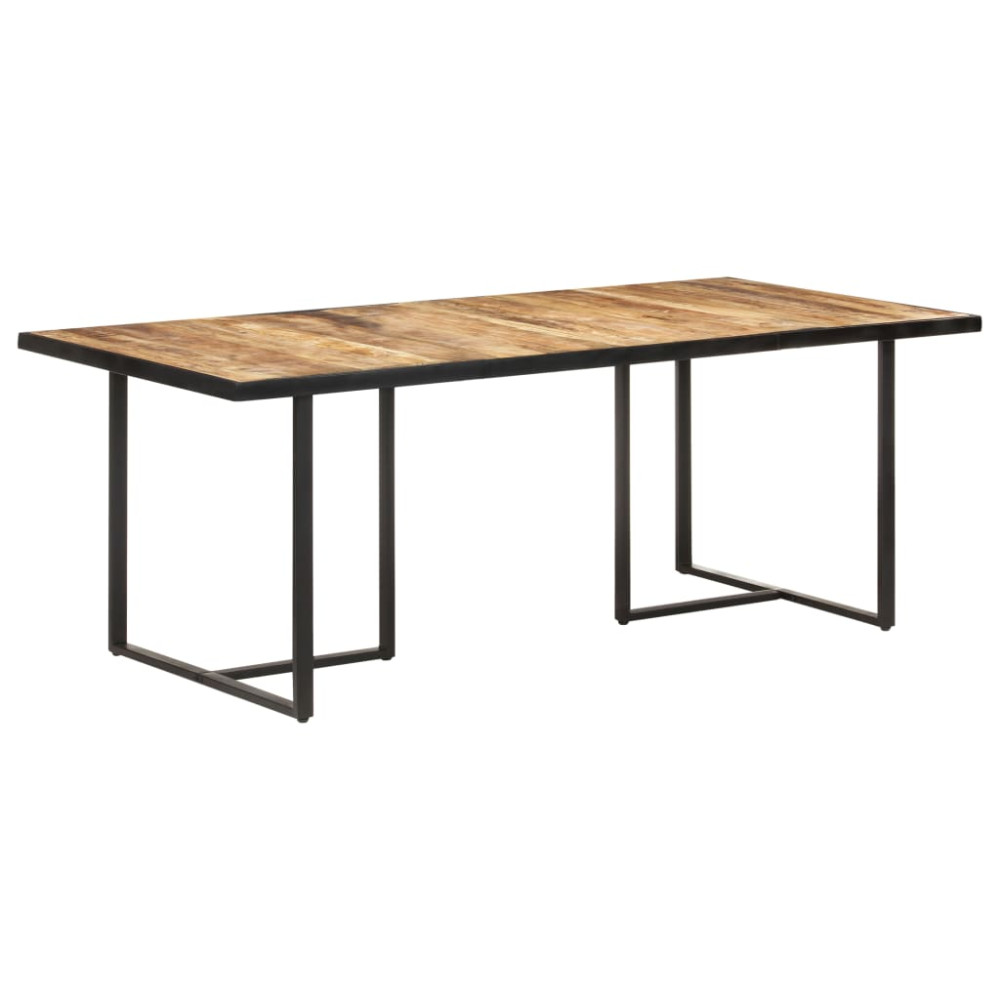 Produktbild för Matbord 200 cm grovt mangoträ