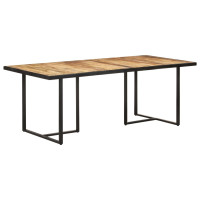 Produktbild för Matbord 200 cm grovt mangoträ