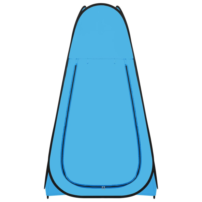 Produktbild för Duschtält blå