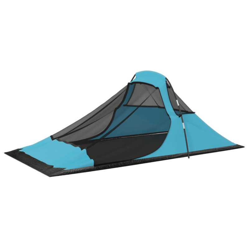 Produktbild för Campingtält 317x240x100 cm blå