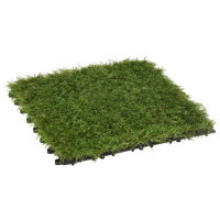 Miniatyr av produktbild för Konstgräsplattor 22 st grön 30x30 cm