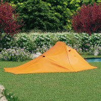 vidaXL Campingtält 317x240x100 cm orange och grå