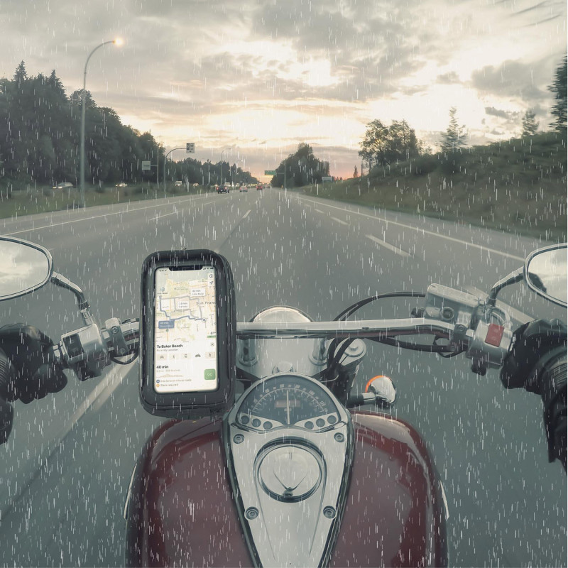Produktbild för Mobilhållare för motorcykel IP64 Vattentålig