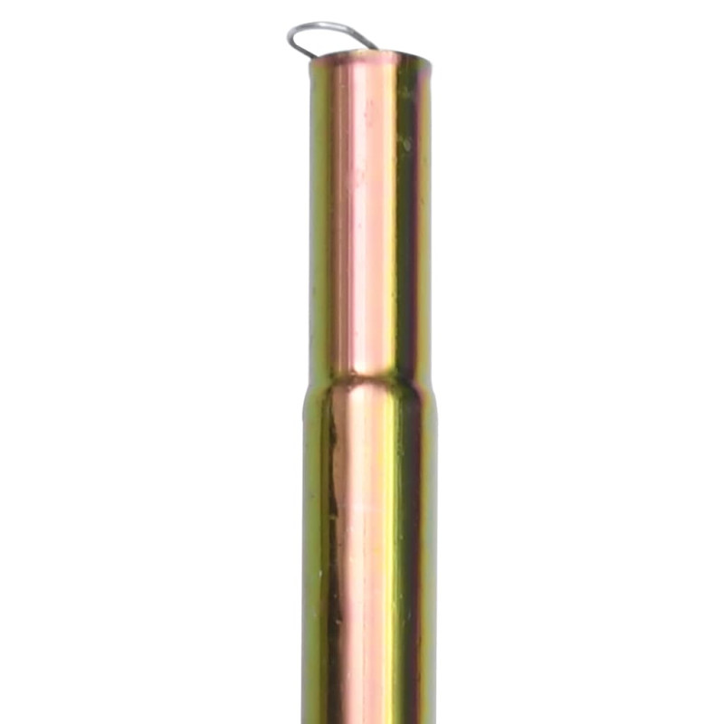 Produktbild för Teleskopiska tältpinnar 170-255 cm 2 st galvaniserat stål