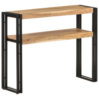 Produktbild för Konsolbord 90x30x75 cm massivt akaciaträ