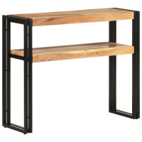 Produktbild för Konsolbord 90x30x75 cm massivt akaciaträ
