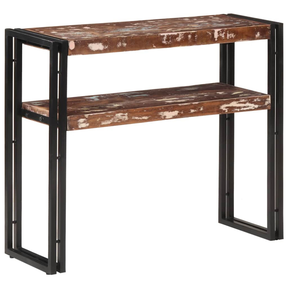 Produktbild för Avlastningsbord 90x30x75 cm massivt återvunnet trä