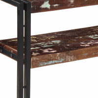 Produktbild för Avlastningsbord 90x30x75 cm massivt återvunnet trä