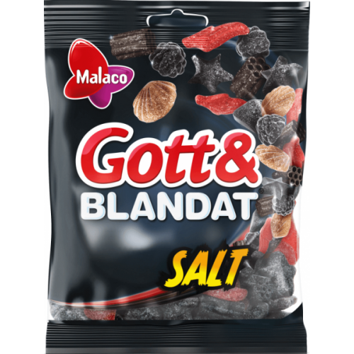 Malaco Gott & Blandat Salt 150 g