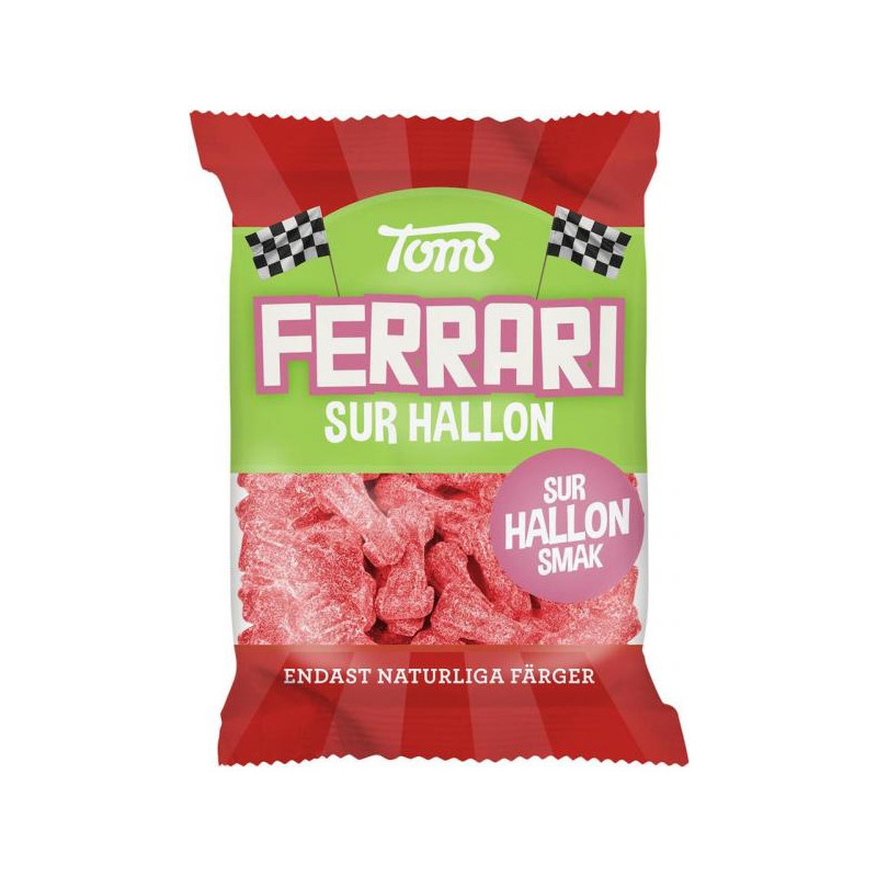 Produktbild för Ferrari Sur Hallon 120 g