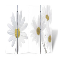 Produktbild för Vikbar rumsavdelare 160x170 cm blomma