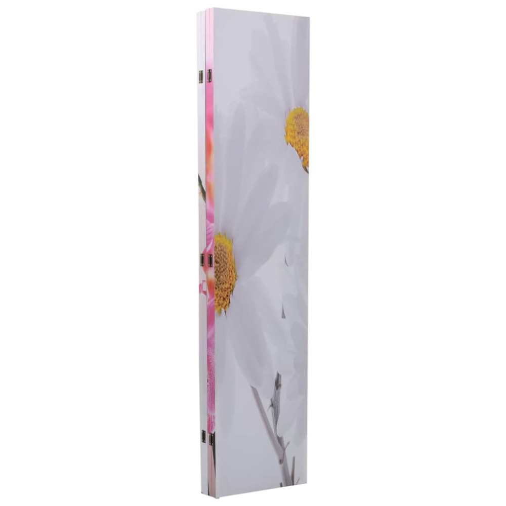 Produktbild för Vikbar rumsavdelare 160x170 cm blomma