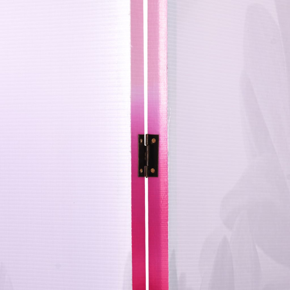 Produktbild för Vikbar rumsavdelare 160x170 cm blomma