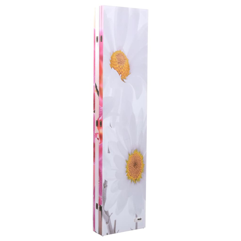 Produktbild för Vikbar rumsavdelare 200x170 cm blomma