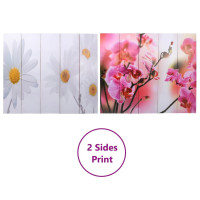 Produktbild för Vikbar rumsavdelare 200x170 cm blomma