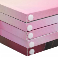 Produktbild för Vikbar rumsavdelare 200x170 cm blomma