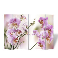 Produktbild för Vikbar rumsavdelare 217x170 cm blomma