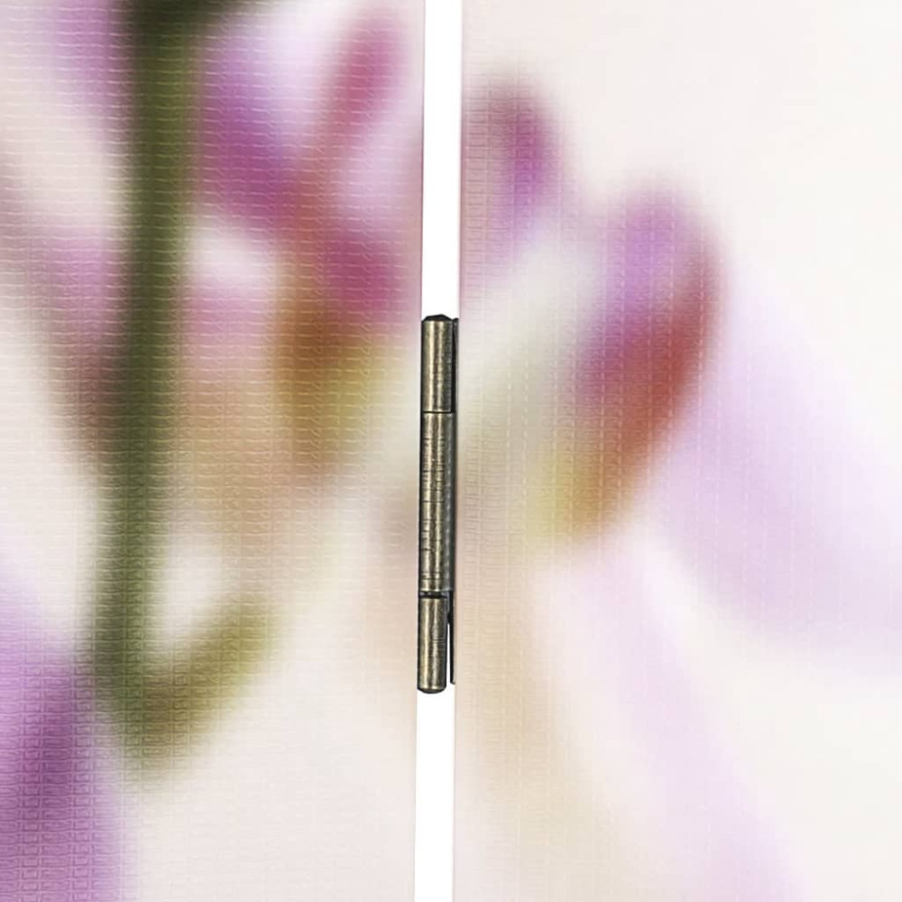 Produktbild för Vikbar rumsavdelare 217x170 cm blomma