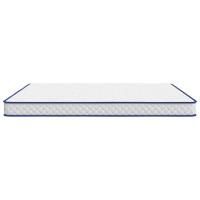 Produktbild för Madrass med memoryskum 200 x 180 x 17 cm mjuk