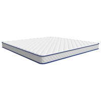 Produktbild för Madrass med memoryskum 200 x 180 x 17 cm mjuk