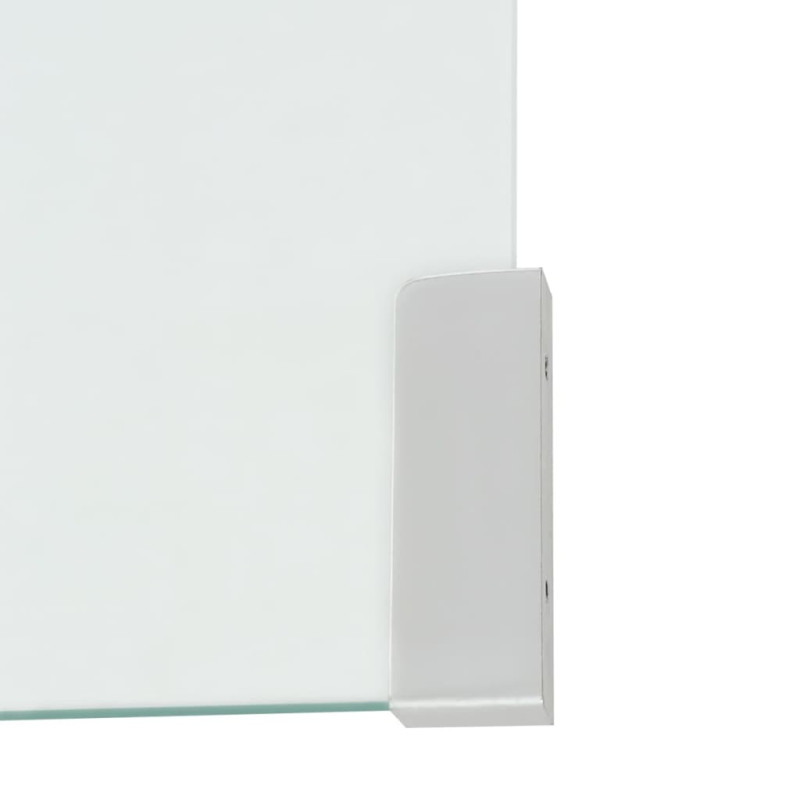 Produktbild för Soffbord i härdat glas 98x45x30 cm