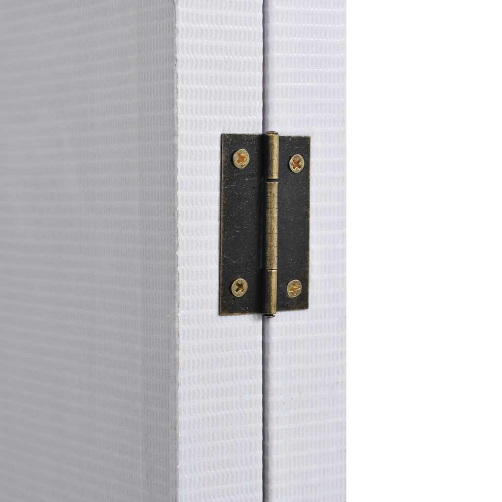 Produktbild för Hopfällbar rumsavdelare New York i dagtid 120x170 cm svart/vit