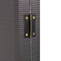 Produktbild för Vikbar rumsavdelare New York i nattetid 120x170 cm