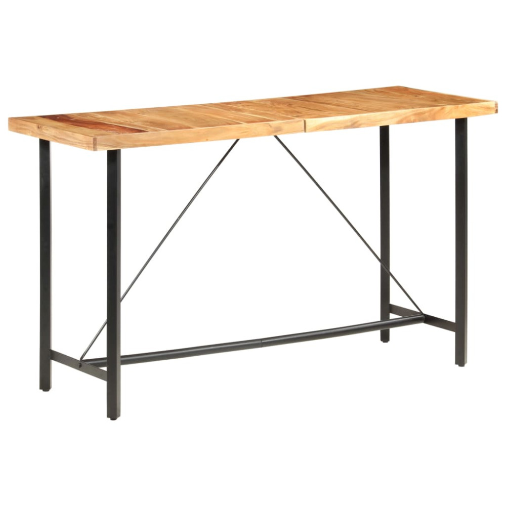 Produktbild för Barbord 180x70x107 cm massiv akacia